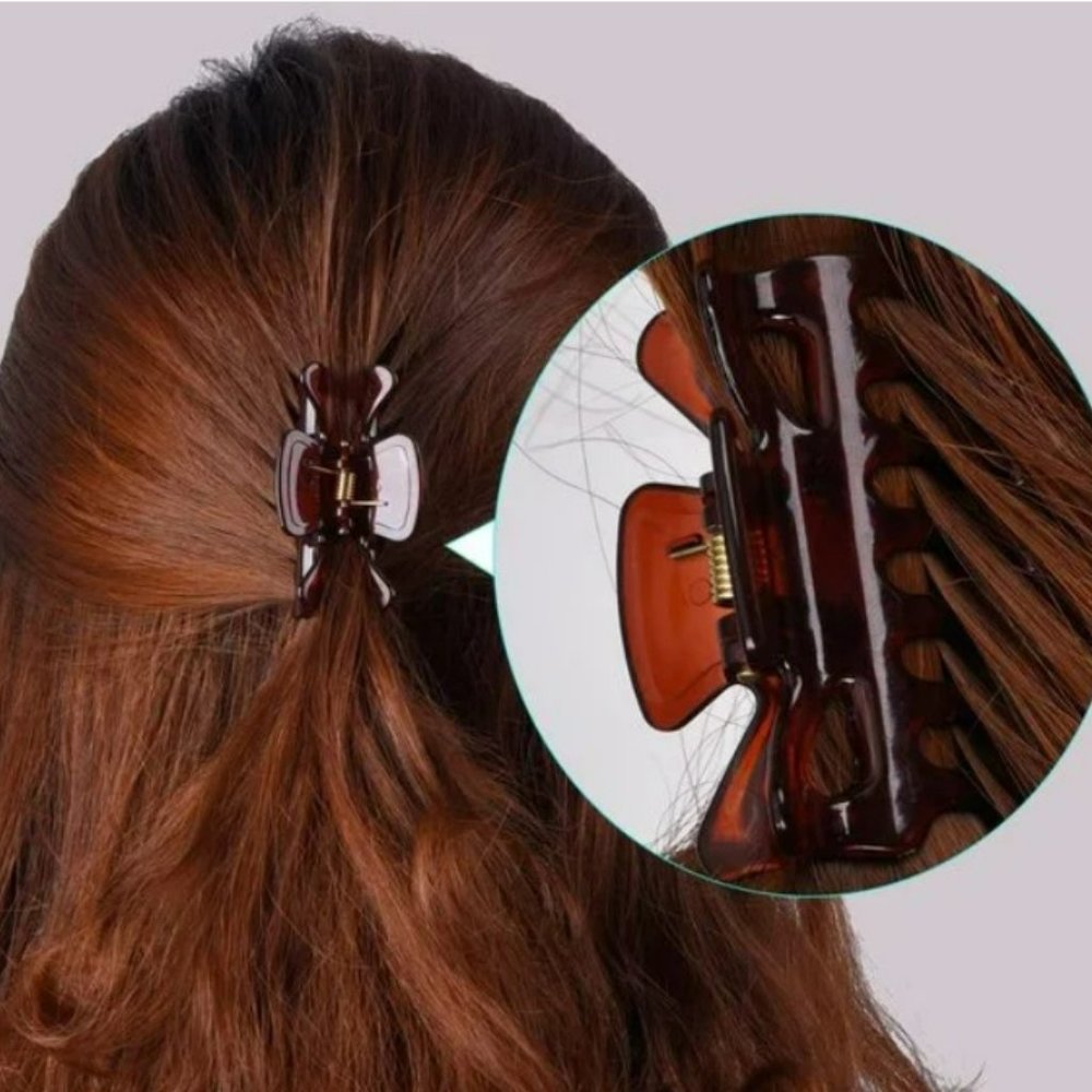 Brown Hair Clip